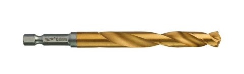 WIERTŁO DO METALU HEX HSS-G TIN 10MM MILWAUKEE WIERTŁO DO METALU HEX HSS-G TIN 10MM MILWAUKEE