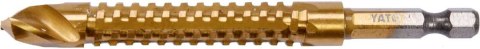 WIERTŁO FREZ DO METALU 10.0MM HSS-TIN HEX YATO WIERTŁO FREZ DO METALU 10.0MM HSS-TIN HEX YATO