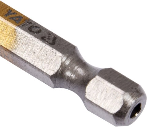 WIERTŁO FREZ DO METALU 3.0MM HSS-TIN HEX YATO WIERTŁO FREZ DO METALU 3.0MM HSS-TIN HEX YATO