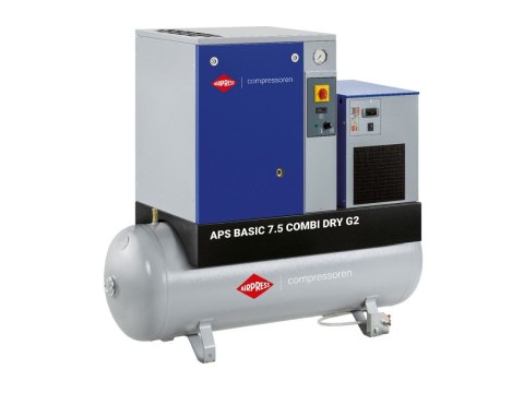 KOMPRESOR ŚRUBOWY APS 7.5 BASIC G2 COMBI DRY AIRPRESS KOMPRESOR ŚRUBOWY APS 7.5 BASIC G2 COMBI DRY AIRPRESS