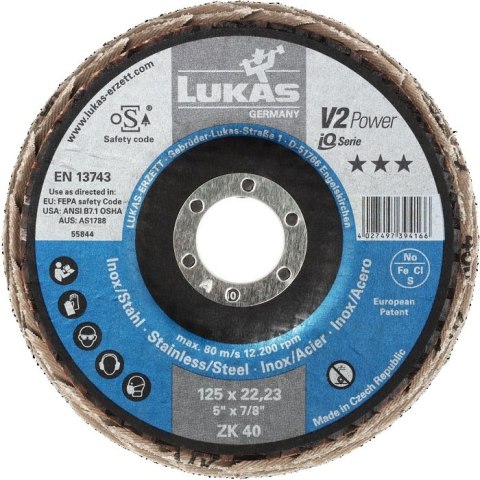 LAMELKA V2 POWER 230 CERAMIC ZKS P40 LUKAS LAMELKA V2 POWER 230 CERAMIC ZKS P40 LUKAS