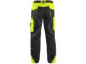 SPODNIE CXS DO PASA SIRIUS BRIGHTON CZARNO-ŻÓŁTE ROZM.54 CXS
