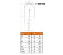 SPODNIE ROBOCZE HD SLIM ODPINANE KIESZENIE ROZMIAR 3XL NEO