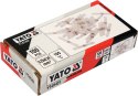 ZESTAW RUREK TERMOKURCZLIWYCH Z CYNĄ 0.25-0.34MM2., 100SZT YATO