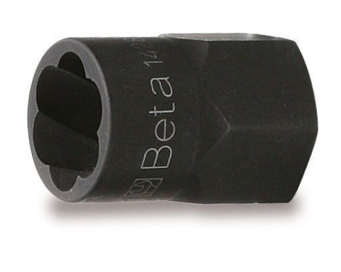 NASADKA 1/2''DO ODKRĘCANIA USZKODZONYCH NAKRĘTEK 17MM BETA NASADKA 1/2''DO ODKRĘCANIA USZKODZONYCH NAKRĘTEK 17MM BETA
