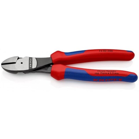 SZCZYPCE TNĄCE BOCZNE O ZWIĘKSZONYM PRZEŁOŻENIU 200MM KNIPEX SZCZYPCE TNĄCE BOCZNE O ZWIĘKSZONYM PRZEŁOŻENIU 200MM KNIPEX