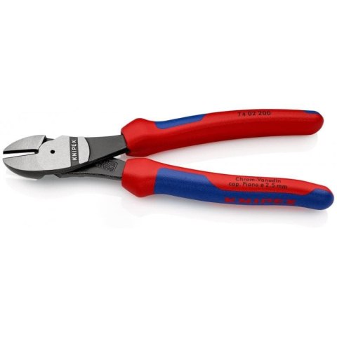 SZCZYPCE TNĄCE BOCZNE O ZWIĘKSZONYM PRZEŁOŻENIU 200MM KNIPEX SZCZYPCE TNĄCE BOCZNE O ZWIĘKSZONYM PRZEŁOŻENIU 200MM KNIPEX