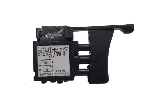 WŁĄCZNIK TG803TLB-1 DO 6408 MAKITA WŁĄCZNIK TG803TLB-1 DO 6408 MAKITA