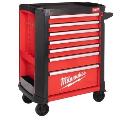 WÓZEK NARZĘDZIOWY Z 7 SZUFLADAMI 78CM MILWAUKEE WÓZEK NARZĘDZIOWY Z 7 SZUFLADAMI 78CM MILWAUKEE