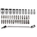 ZESTAW KLUCZY NASADOWYCH 1/4'' 41 CZĘŚCI NEO TOOLS – WALIZKA