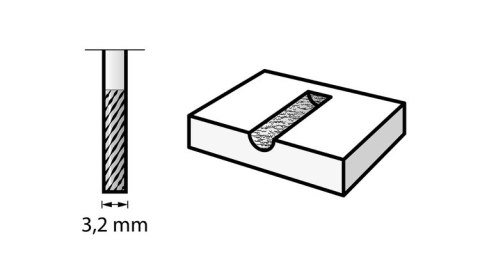 FREZ Z WEGLIKIEM WOLFRAM 3.2MM DREMEL FREZ Z WEGLIKIEM WOLFRAM 3.2MM DREMEL
