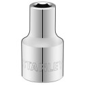 NASADKA KRÓTKA 6-KĄTNA CHROMOWANA 1/2 22MM STANLEY