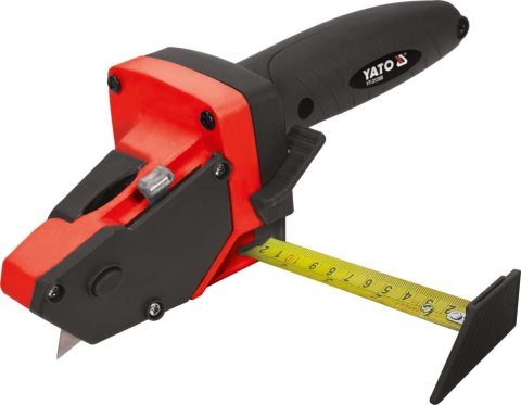NÓŻ Z MIARĄ ZWIJANĄ DO CIĘCIA PŁYT GK YATO NÓŻ Z MIARĄ ZWIJANĄ DO CIĘCIA PŁYT GK YATO