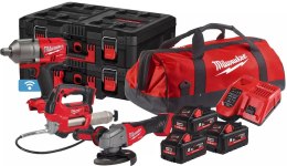 ZESTAW POWERPACK 18V M18FPP3M-553P 3*5.5AH MILWAUKEE