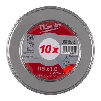 TARCZA PŁASKA DO METALU 125*1.0*22PRO 10SZT MILWAUKEE TARCZA PŁASKA DO METALU 125*1.0*22PRO 10SZT MILWAUKEE