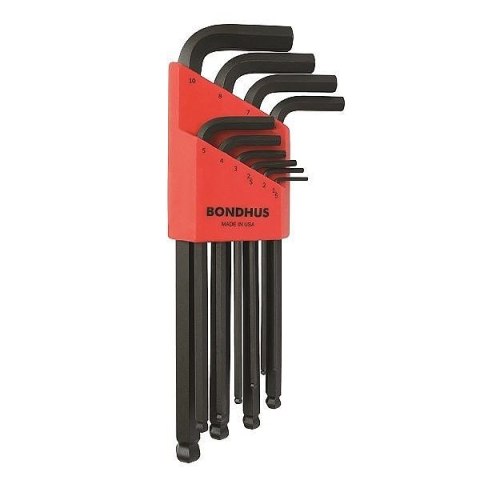 ZESTAW IMBUSÓW DŁUGICH Z KULKĄ 1.5-10MM, 10SZT. BONDHUS ZESTAW IMBUSÓW DŁUGICH Z KULKĄ 1.5-10MM, 10SZT. BONDHUS
