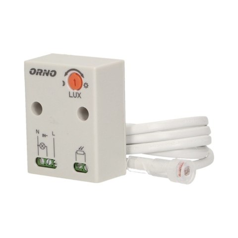CZUJNIK ZMIERZCHOWY Z ZEWNĘTRZNĄ SONDĄ, IP65 2300W ORNO CZUJNIK ZMIERZCHOWY Z ZEWNĘTRZNĄ SONDĄ, IP65 2300W ORNO