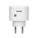 GNIAZDO ELEKTRYCZNE ZDALNIE STEROWANE 1+1 MINI ORNO