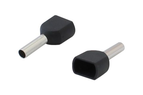 KOŃCÓWKA TULEJKOWA IZOLOWANA PODWÓJNA 2*1.5MM 10 SZTUK EPM KOŃCÓWKA TULEJKOWA IZOLOWANA PODWÓJNA 2*1.5MM 10 SZTUK EPM