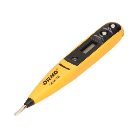 PRÓBNIK - TESTER NAPIĘCIA 12-250V 50-500HZ ORNO PRÓBNIK - TESTER NAPIĘCIA 12-250V 50-500HZ ORNO