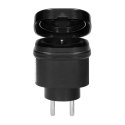 ZESTAW BEZPRZEWODOWYCH MINI GNIAZD STEROWANYCH PILOTEM 2+1 ORNO