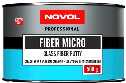 SZPACHLÓWKA FIBER MICRO 0,5 KG NOVOL SZPACHLÓWKA FIBER MICRO 0,5 KG NOVOL