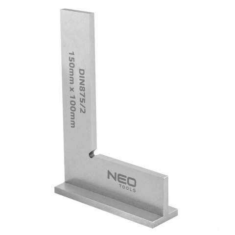 KĄTOWNIK Z PODSTAWĄ DIN875/2 150*100MM NEO KĄTOWNIK Z PODSTAWĄ DIN875/2 150*100MM NEO