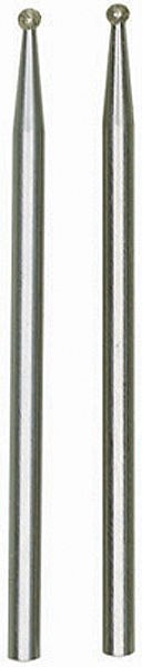 KOŃCÓWKA SZLIFIERSKA KULA 1.8MM DIAMENTOWA 2 SZT. PROXXON