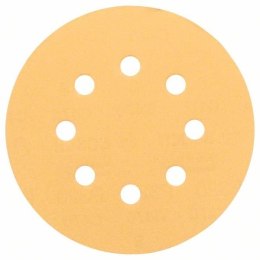 KRĄŻEK ŚCIERNY BEST F/WOOD 125MM P80 8OTW. BOSCH