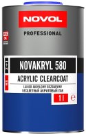 LAKIER bezbarwny NOVOL Novakryl 580 1L – SR 2:1, wysoki połysk, bez utwardzacza