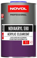 LAKIER BEZBARWNY NOVOL NOVAKRYL 590 2:1 1L – akrylowy, wysoki połysk, SR