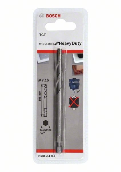 PILOT PC PLUS TCT 7.15*105MM BOSCH PILOT PC PLUS TCT 7.15*105MM BOSCH