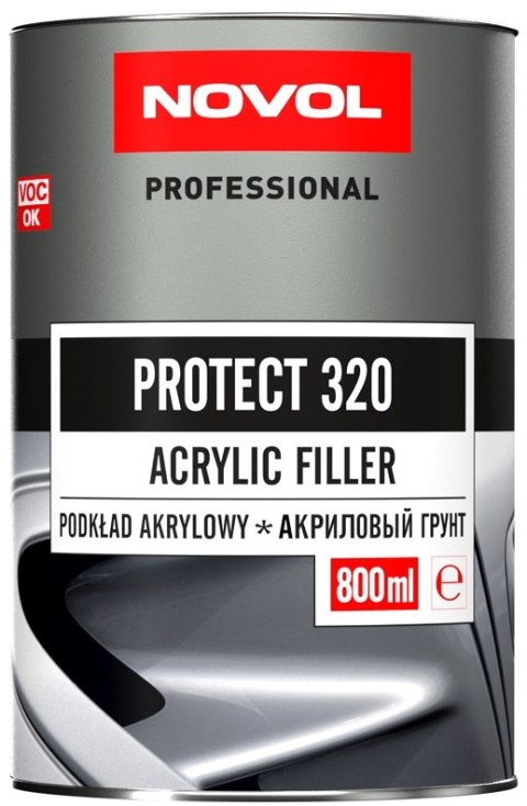 PODKŁAD PROTECT 320 4:1 0.8L BIAŁY NOVOL