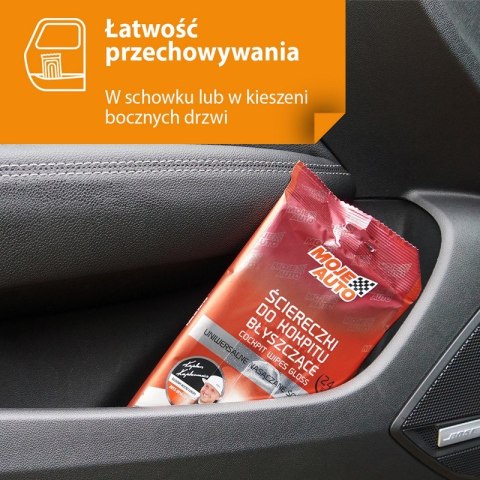ŚCIERECZKI DO KOKPITU BŁYSZCZĄCE CYTRYNA 24SZT. MOJE AUTO ŚCIERECZKI DO KOKPITU BŁYSZCZĄCE CYTRYNA 24SZT. MOJE AUTO