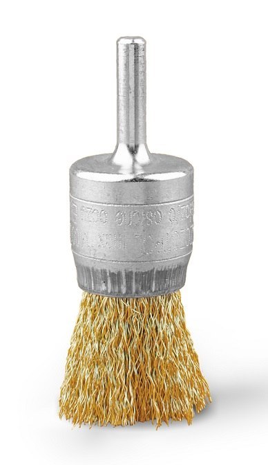 SZCZOTKA PĘDZELKOWA DRUT MOSIĘŻNY TRZPIEŃ 6MM, FI10MM UN SZCZOTKA PĘDZELKOWA DRUT MOSIĘŻNY TRZPIEŃ 6MM, FI10MM UN