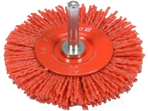 SZCZOTKA TARCZOWA 75MM NYLON TRZPIEŃ 6MM YATO SZCZOTKA TARCZOWA 75MM NYLON TRZPIEŃ 6MM YATO