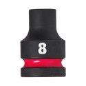 NASADKA UDAROWA SHOCKWAVE 1/2'' 8MM MILWAUKEE