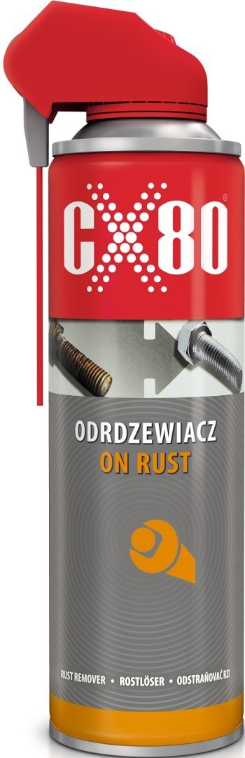 ODRDZEWIACZ ON RUST DUO SPRAY 500ML CX-80 ODRDZEWIACZ ON RUST DUO SPRAY 500ML CX-80