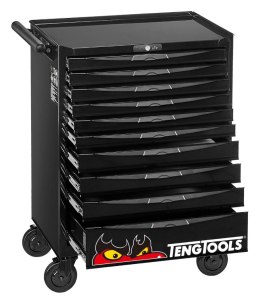 WÓZEK NARZĘDZIOWY 10 SZUFLAD, 172 ELEMENTY TENG TOOLS