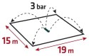 ZRASZACZ OSCYLACYJNY 18 OTWORÓW VERTO