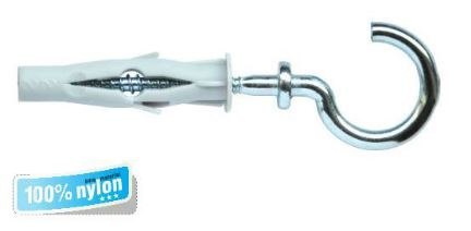 KOŁEK UNIVERSALNY Z HAKIEM SUFITOWYM 8/4.5*83MM KOŁEK UNIVERSALNY Z HAKIEM SUFITOWYM 8/4.5*83MM