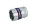 NASADKA KRÓTKA 6-KĄTNA CHROMOWANA 1/4'' 10MM