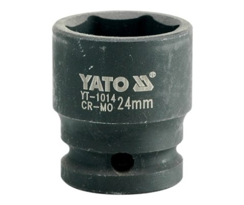 NASADKA KRÓTKA UDAROWA 6-KĄTNA 1/2'' 24MM NASADKA KRÓTKA UDAROWA 6-KĄTNA 1/2'' 24MM