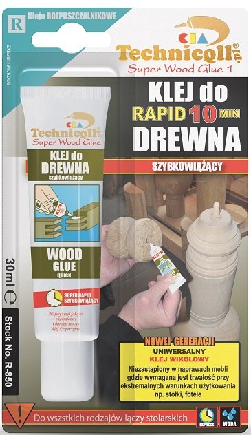 KLEJ DO DREWNA D3 30ML TECHNICQLL KLEJ DO DREWNA D3 30ML TECHNICQLL