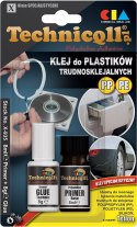 KLEJ DO PP PE PTFE 8G+8ML TECHNICQLL | Zestaw do trudnych tworzyw