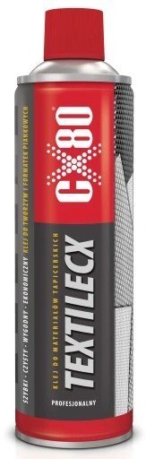 KLEJ DO TAPICERKI TEXTILE 500ML CX-80 KLEJ DO TAPICERKI TEXTILE 500ML CX-80