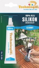 Klej Silikon Uniwersalny Czarny 20ml Technicqll – trwałe i elastyczne uszczelnienie