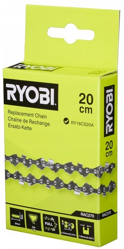 ŁAŃCUCH 20 CM RAC270 RYOBI ŁAŃCUCH 20 CM RAC270 RYOBI