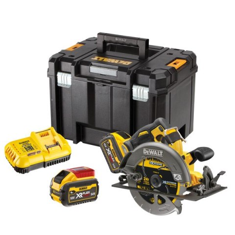 PILARKA TARCZOWA AKUMULATOROWA 190MM XR 54V 2*9.0AH TSTAK DEWALT PILARKA TARCZOWA AKUMULATOROWA 190MM XR 54V 2*9.0AH TSTAK DEWALT