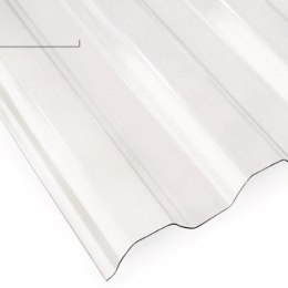 PŁYTA PC PRZEŹROCZYSTA TRAPEZ 76/18 900X2500/0.5 MM UN